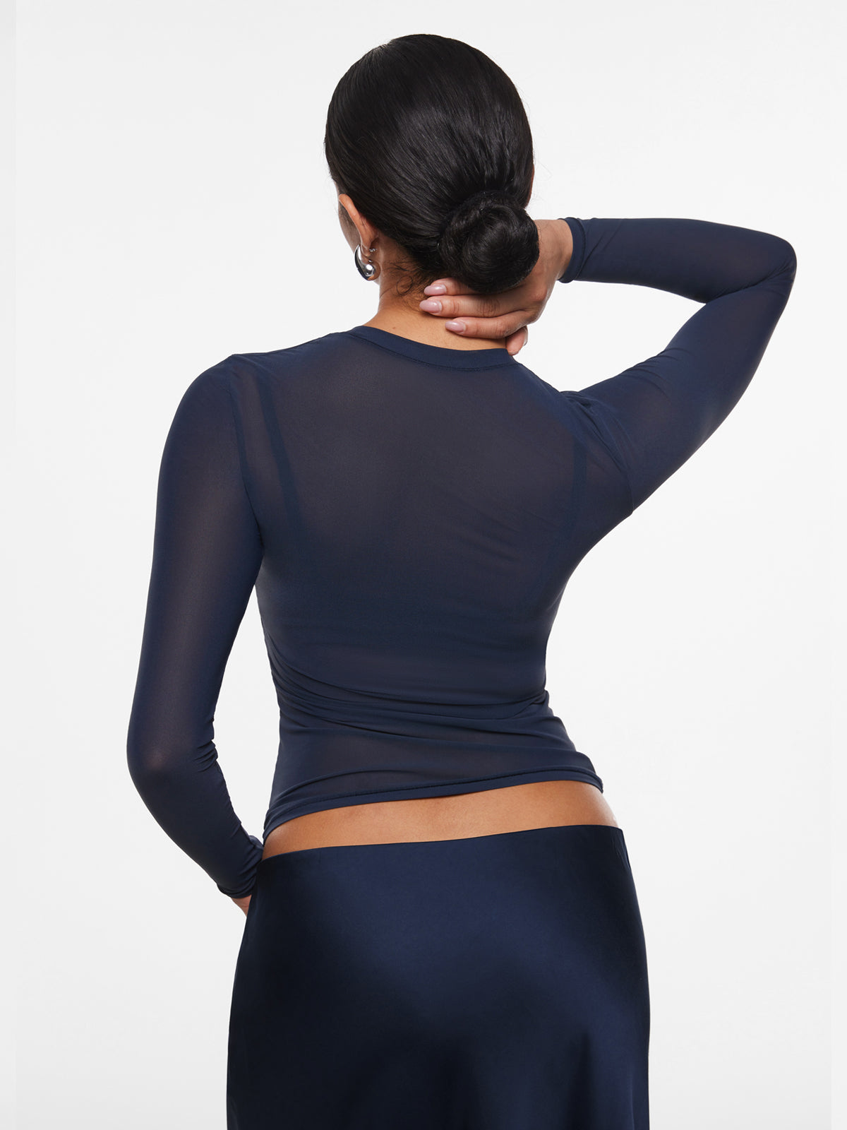SheerLuxe™ Mesh Top