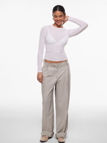 SheerLuxe™ Mesh Top
