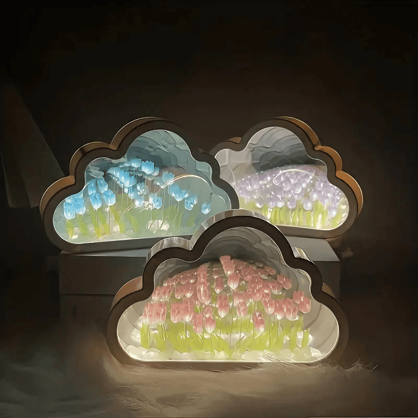Tulips Mirror Lamp